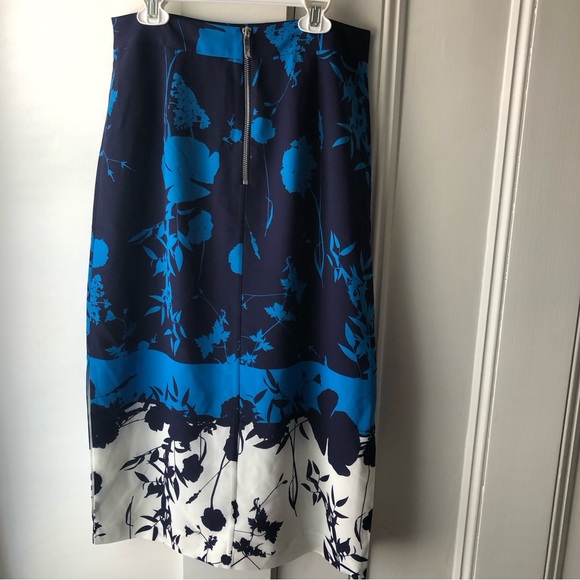 Ted Baker NWT Selaah Bluebell Side Slit Midi Skirt - Ted Baker Size 1 (US 2) - Picture 10 of 13